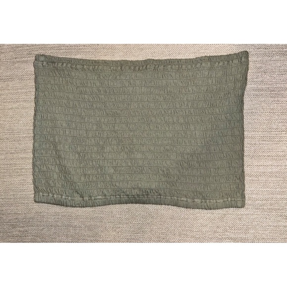 •AE• Ruched Cropped Tube Top - Picture 2 of 3